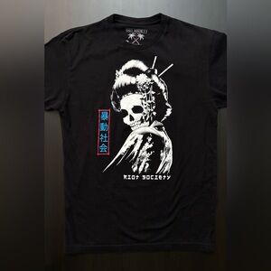 Black Riot Society Geisha Tee